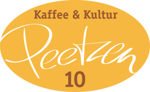 Peetzen 10 Logo - Kaffee & Kultur, oval